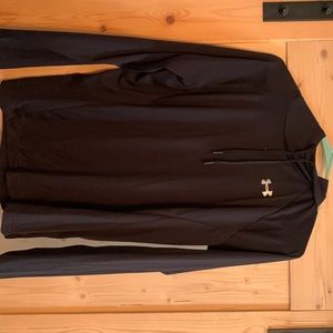 Super light weight black under armour hoodie